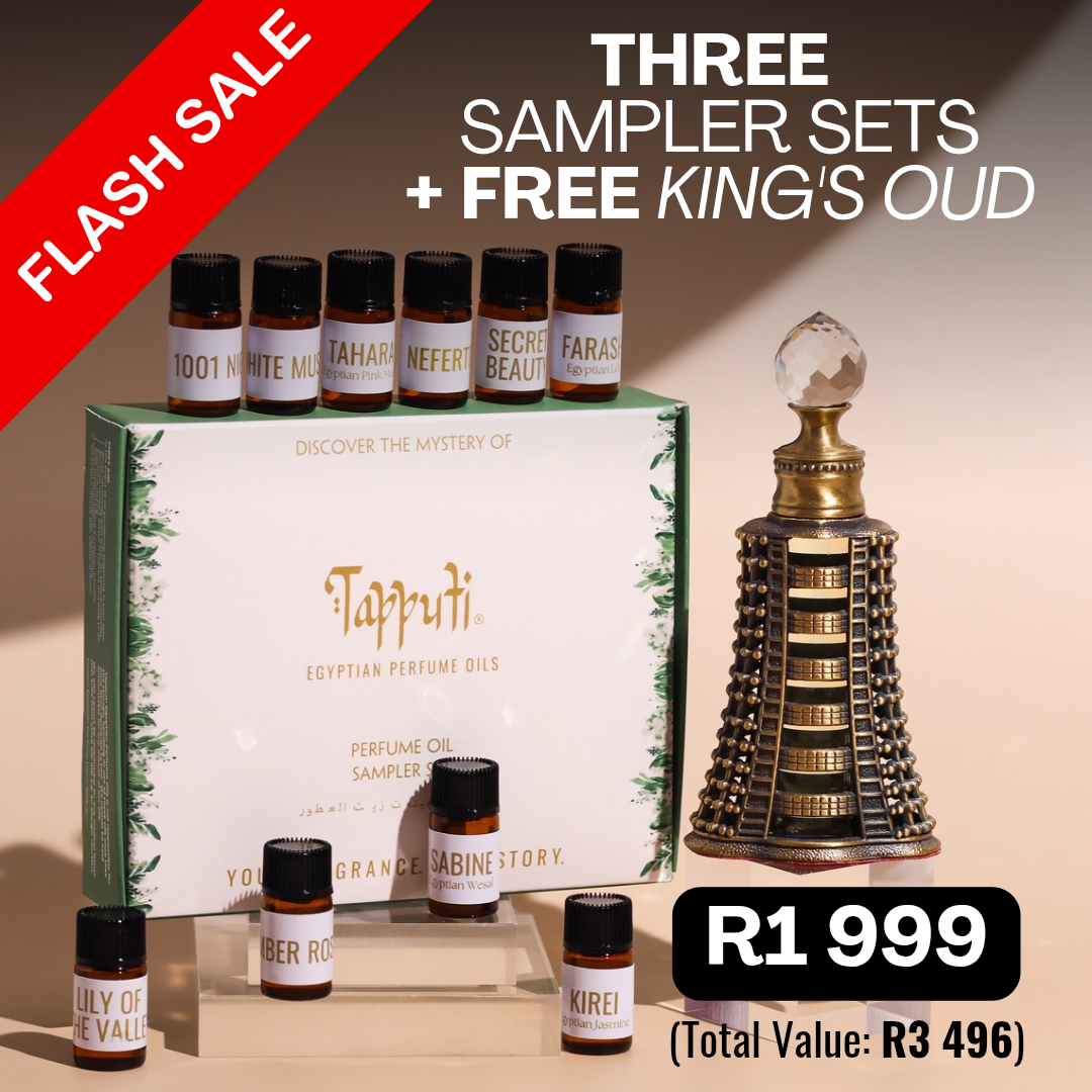 FREE King's Oud Perfume Oil + 3 Sampler Sets
