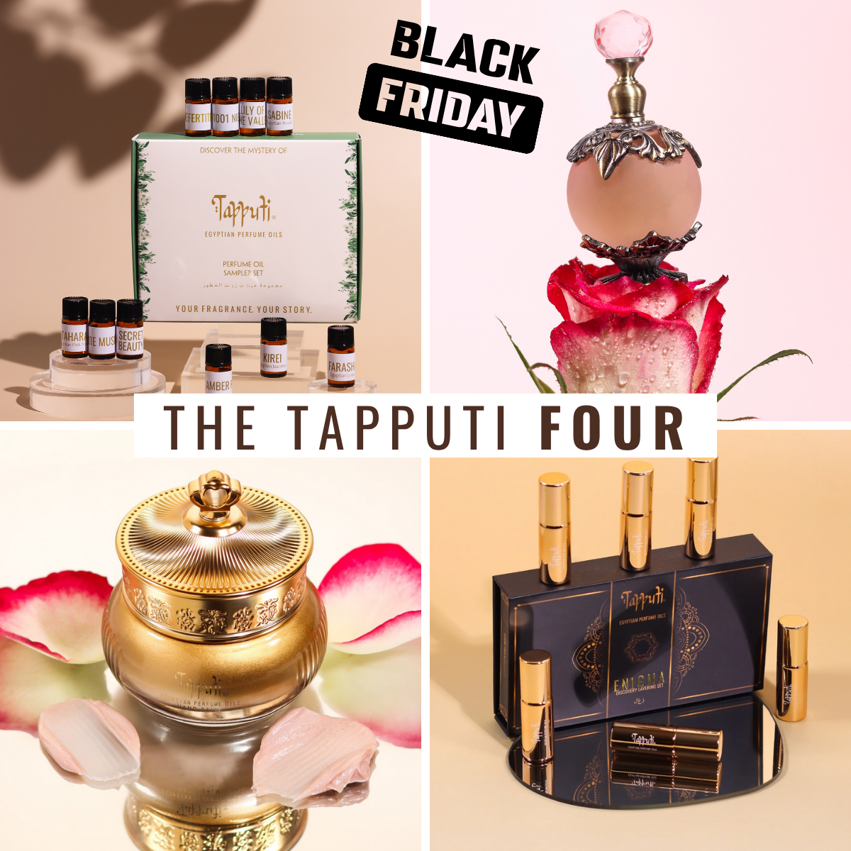The Tapputi 4 Gift Set - The Ultimate Black Friday Bundle
