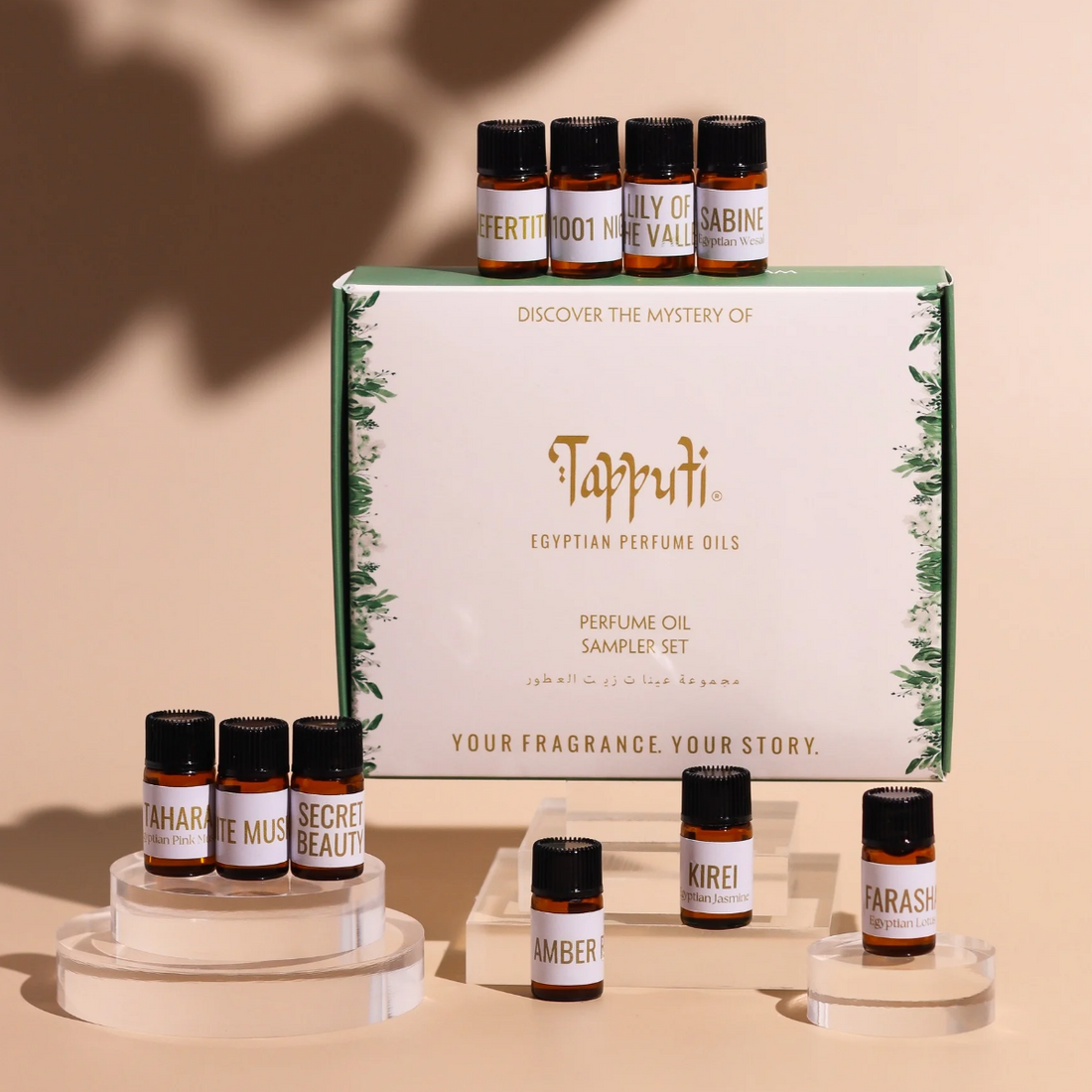 1 x Perfume Oil Set - 10 Samples