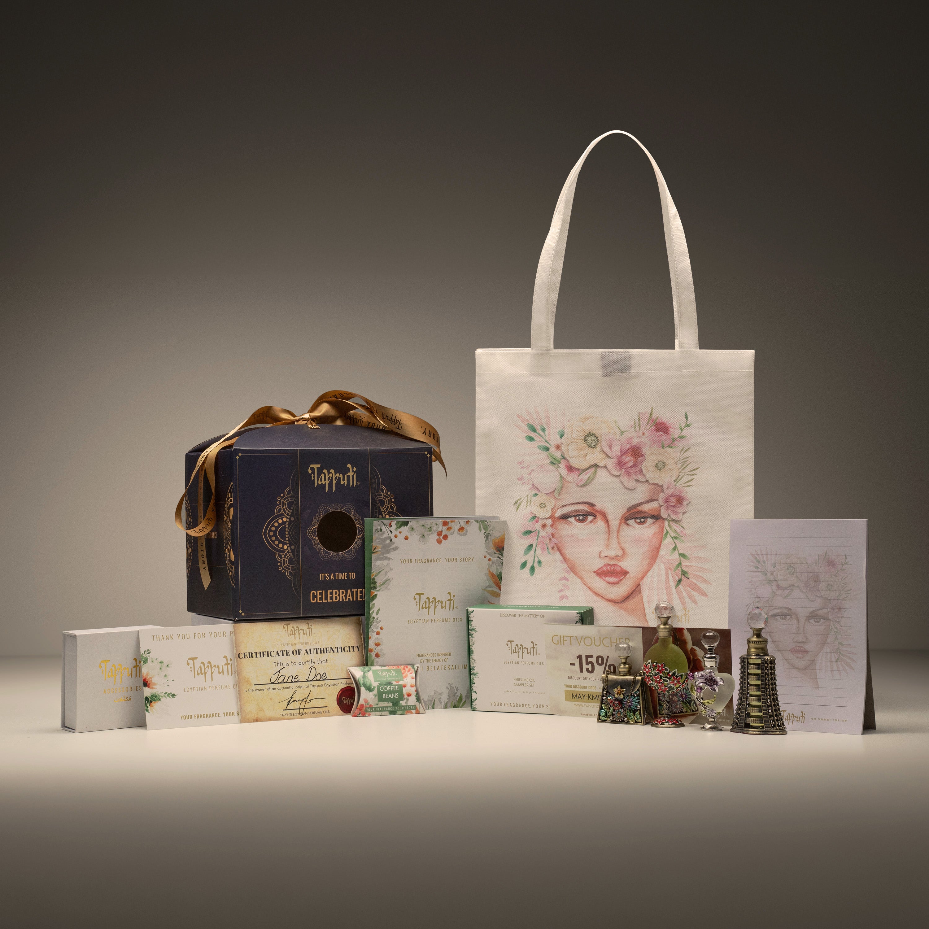 Luxury Perfume Oils Gift Box