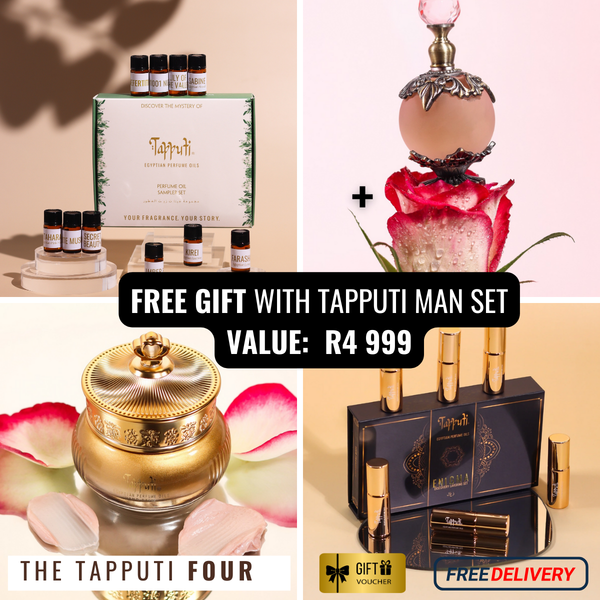 Tapputi Man Trio + FREE Tapputi4