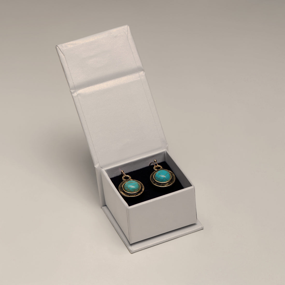 Vintage Turquoise Dangle Earrings