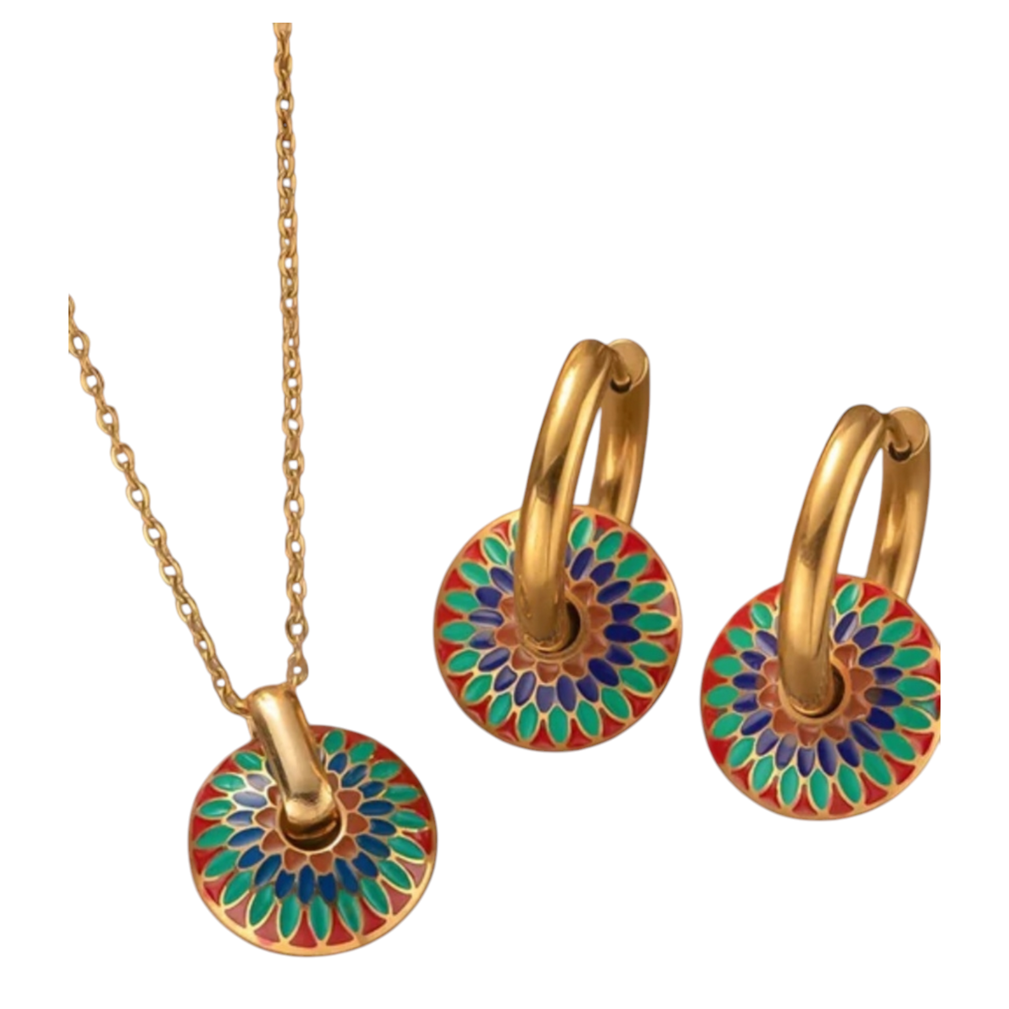 Ya Amar Necklace & Earrings Set