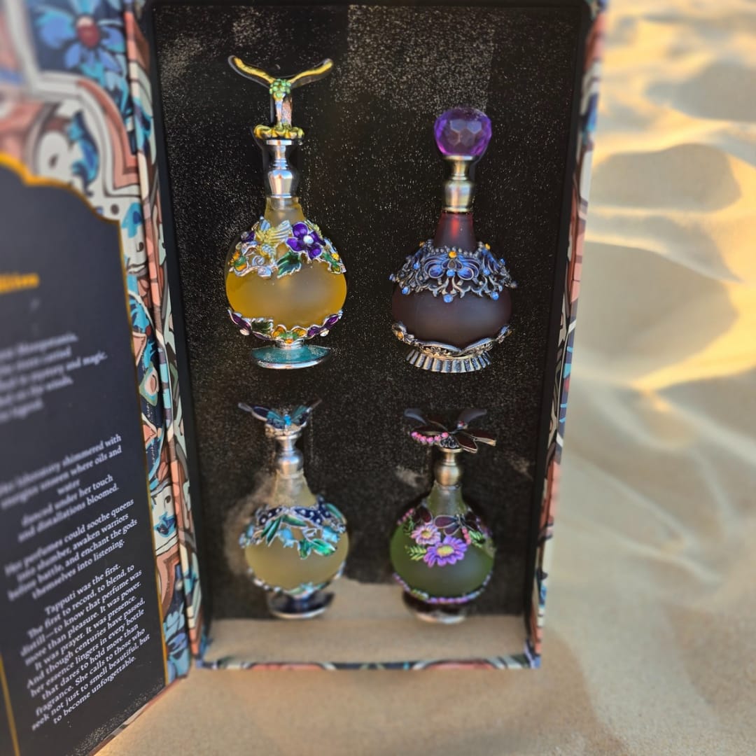 Nefertiti's Garden Perfume Oil Gift Set