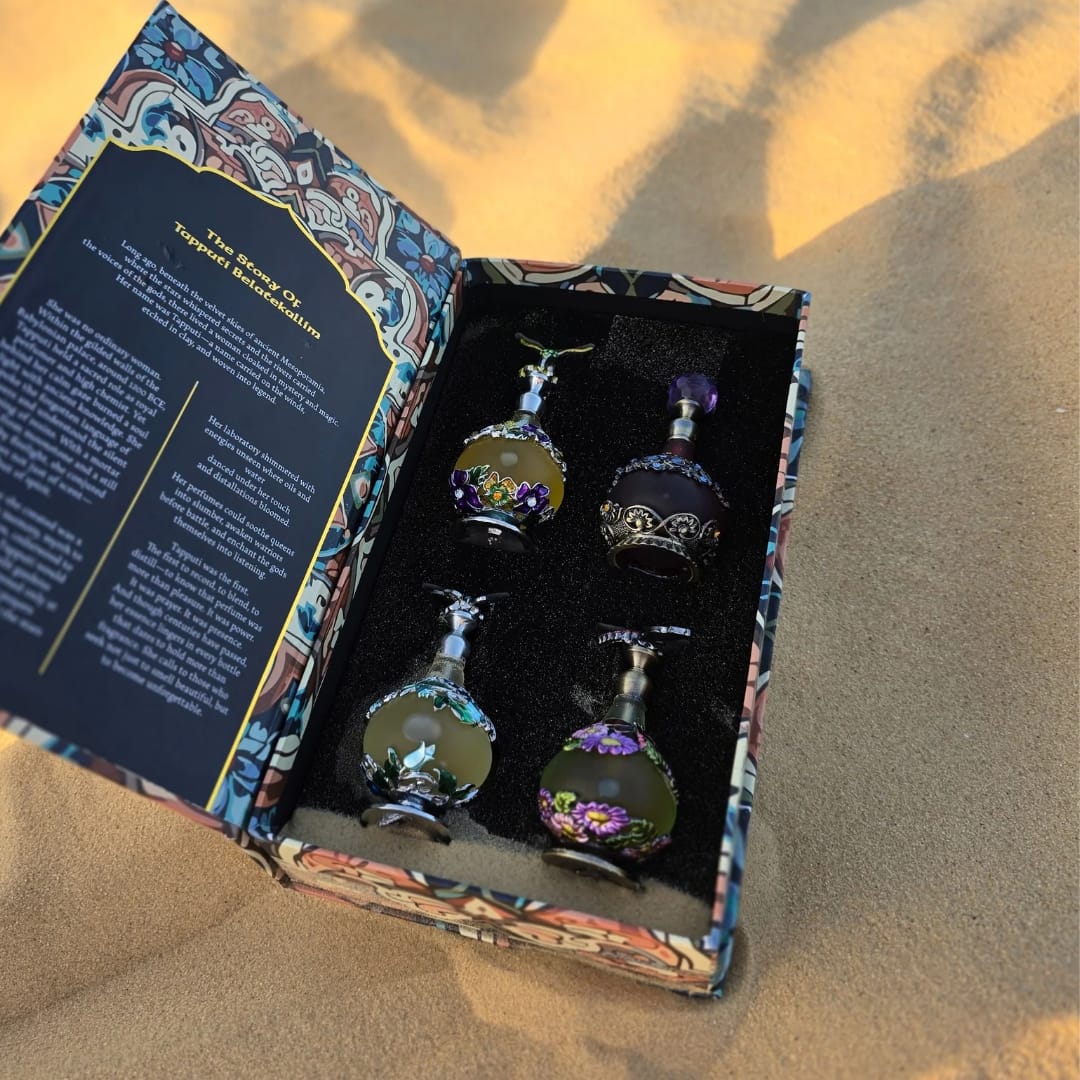 Nefertiti's Garden Perfume Oil Gift Set