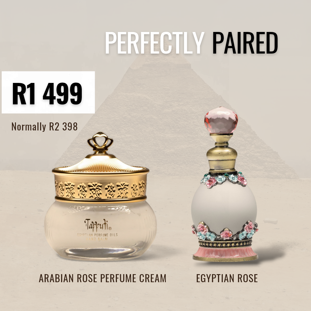 Perfectly Paired Arabian Rose & Egyptian Rose