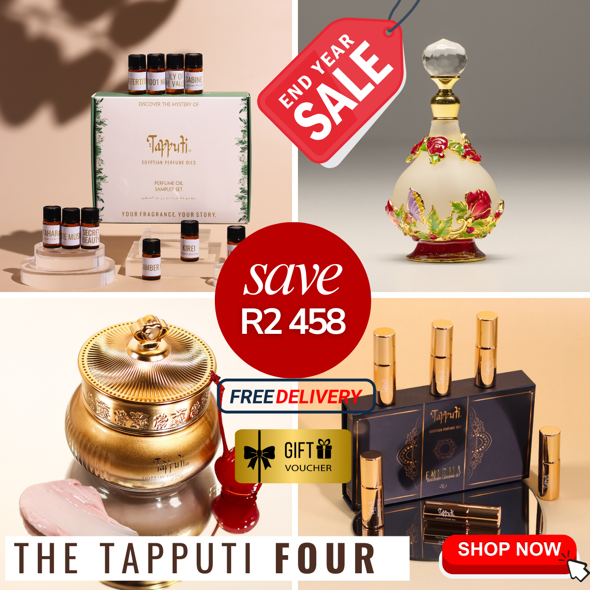The Tapputi 4 Gift Set - The Ultimate Festive Season Bundle