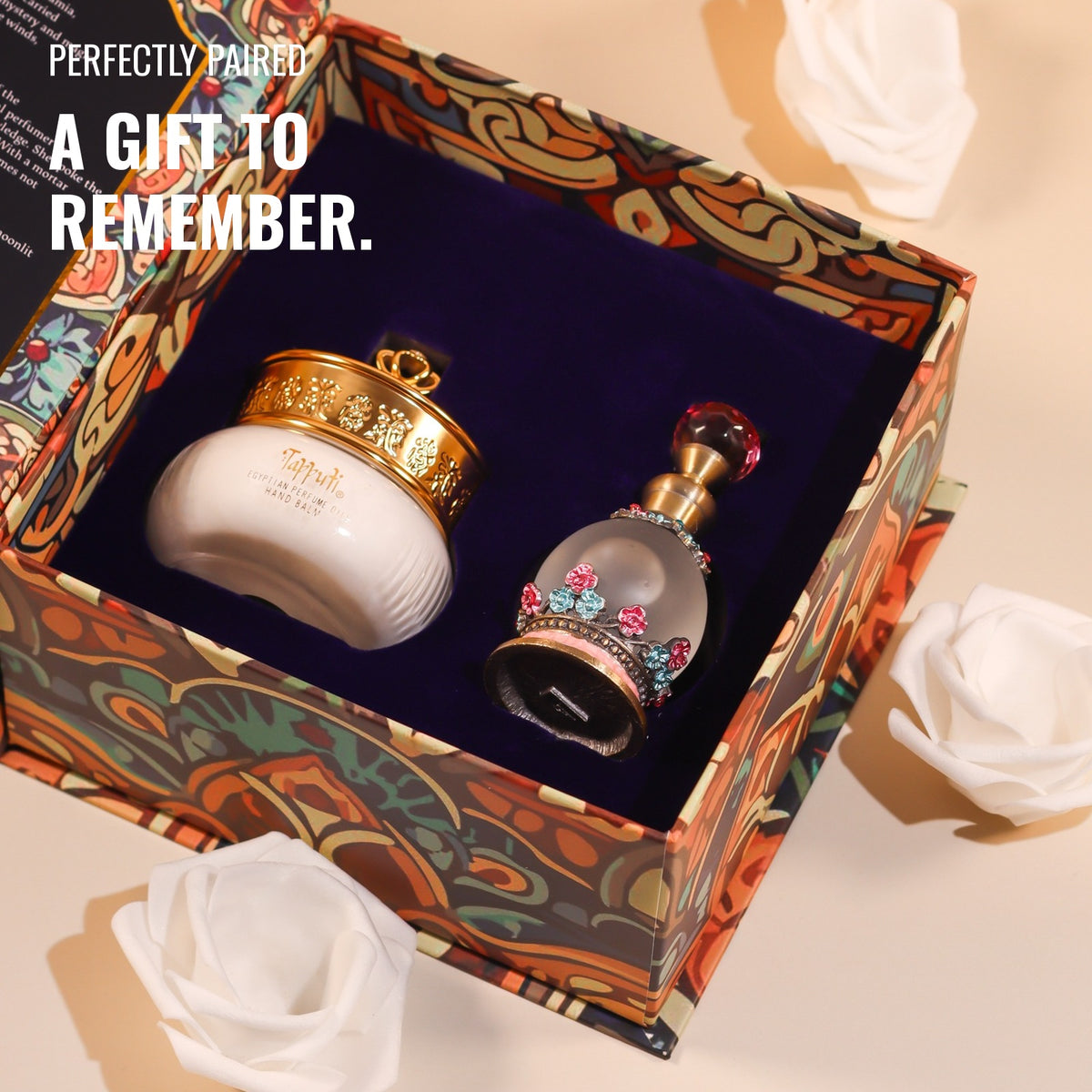 Arabian Rose + Egyptian Rose (Perfect Pair) Egyptian Perfume Cream & Oil