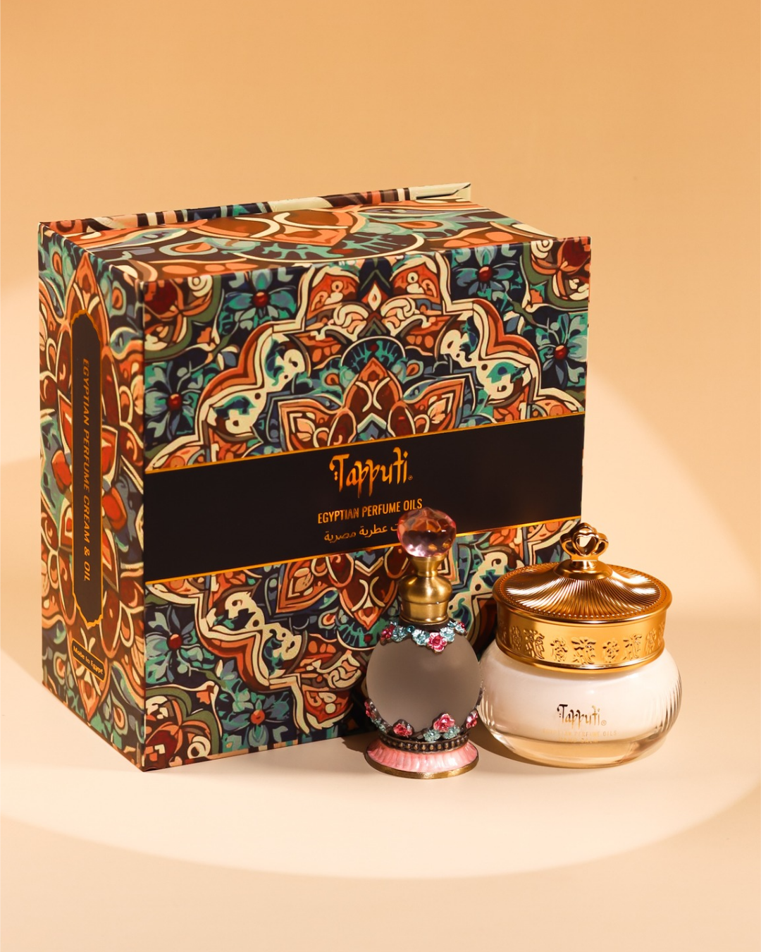 Arabian Rose + Egyptian Rose (Perfect Pair) Egyptian Perfume Cream & Oil