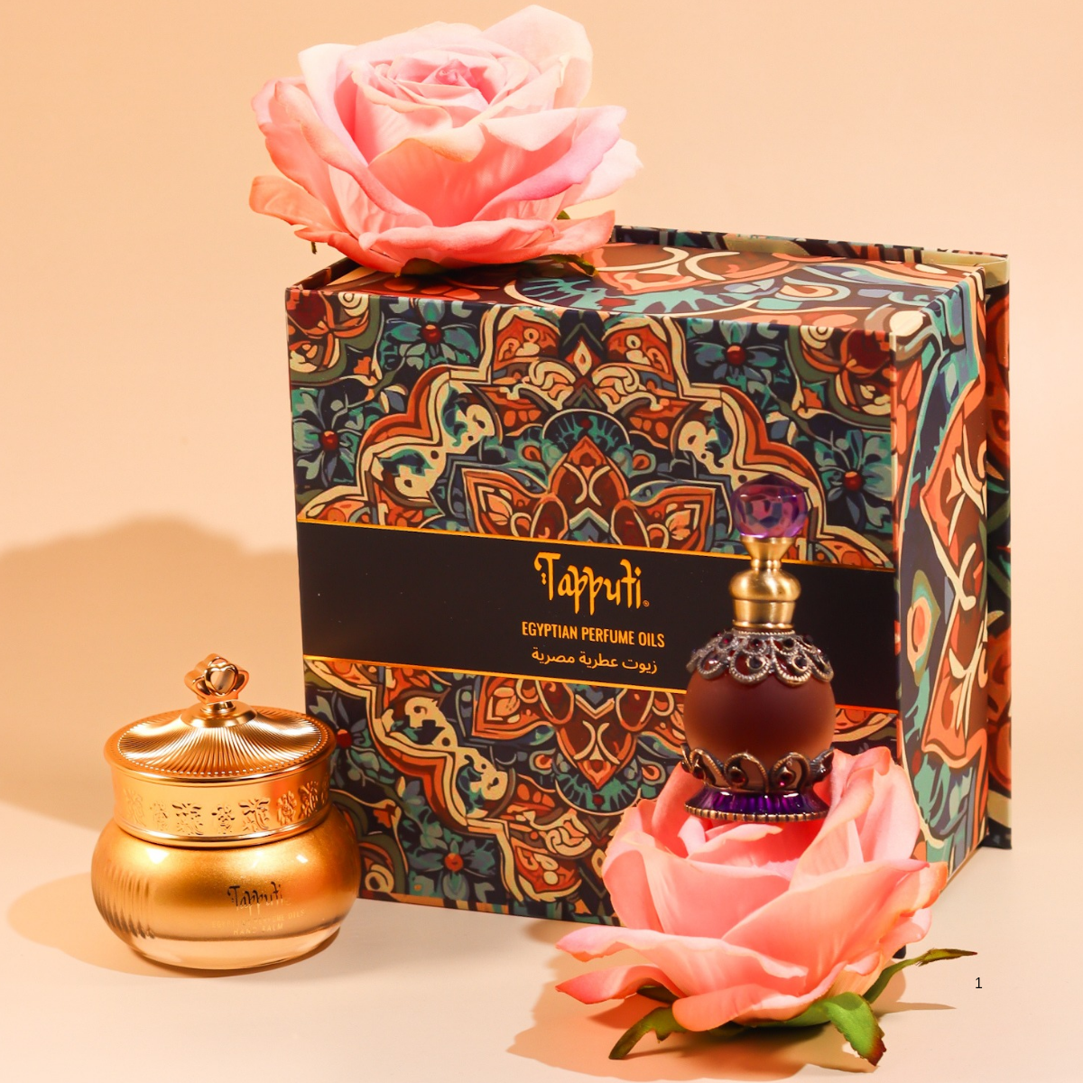 Amber Rose Perfume Cream + AMBER ROSE Perfume Oil (Perfect Pair)