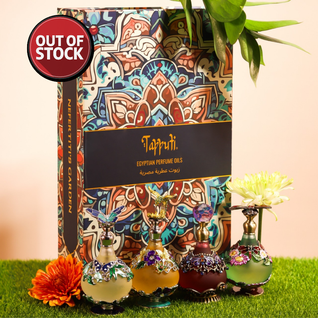 Nefertiti's Garden I Egyptian Perfume Oils Gift Box