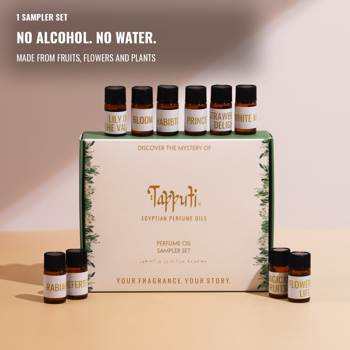 Test 10 x 2ml Egyptian Perfume Oils
