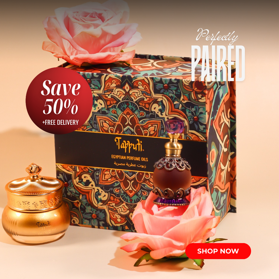 Light Amber Rose Perfume Cream + AMBER ROSE Perfume Oil (Perfect Pair)