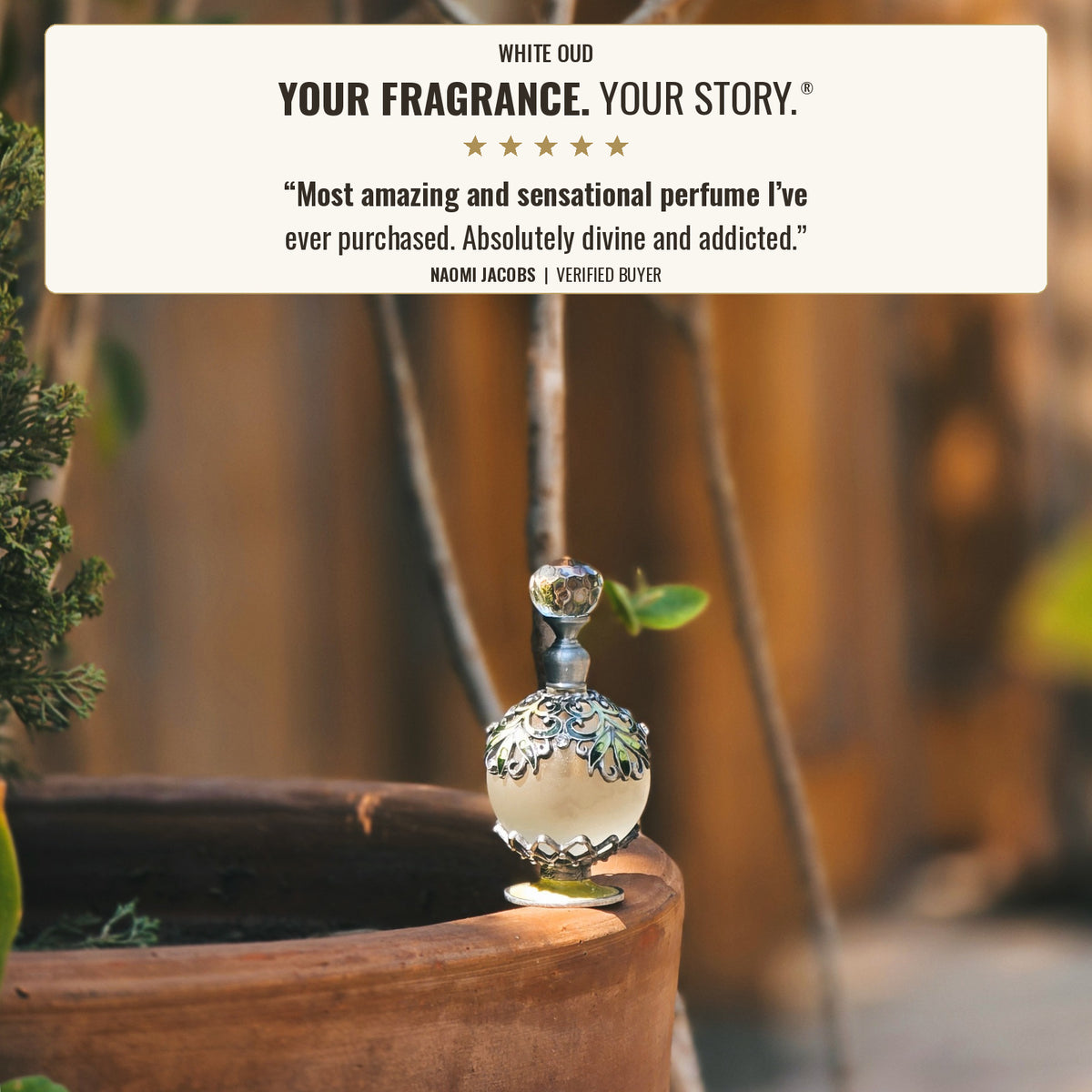 White Oud Egyptian Perfume Oil