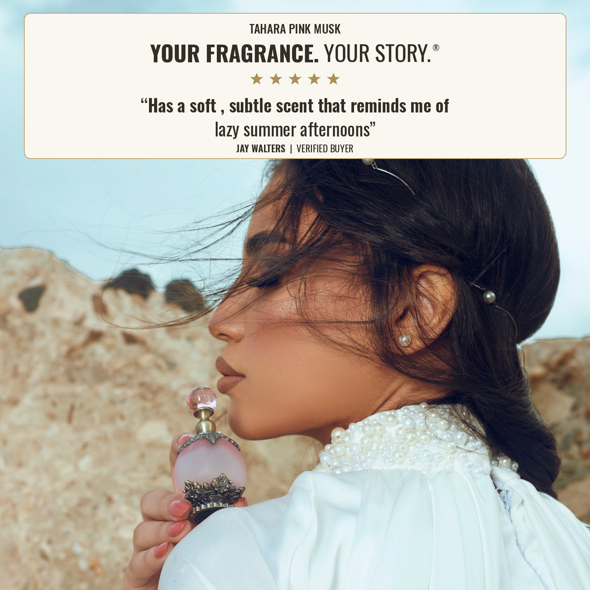 Tahara Pink Musk Egyptian Perfume Oil