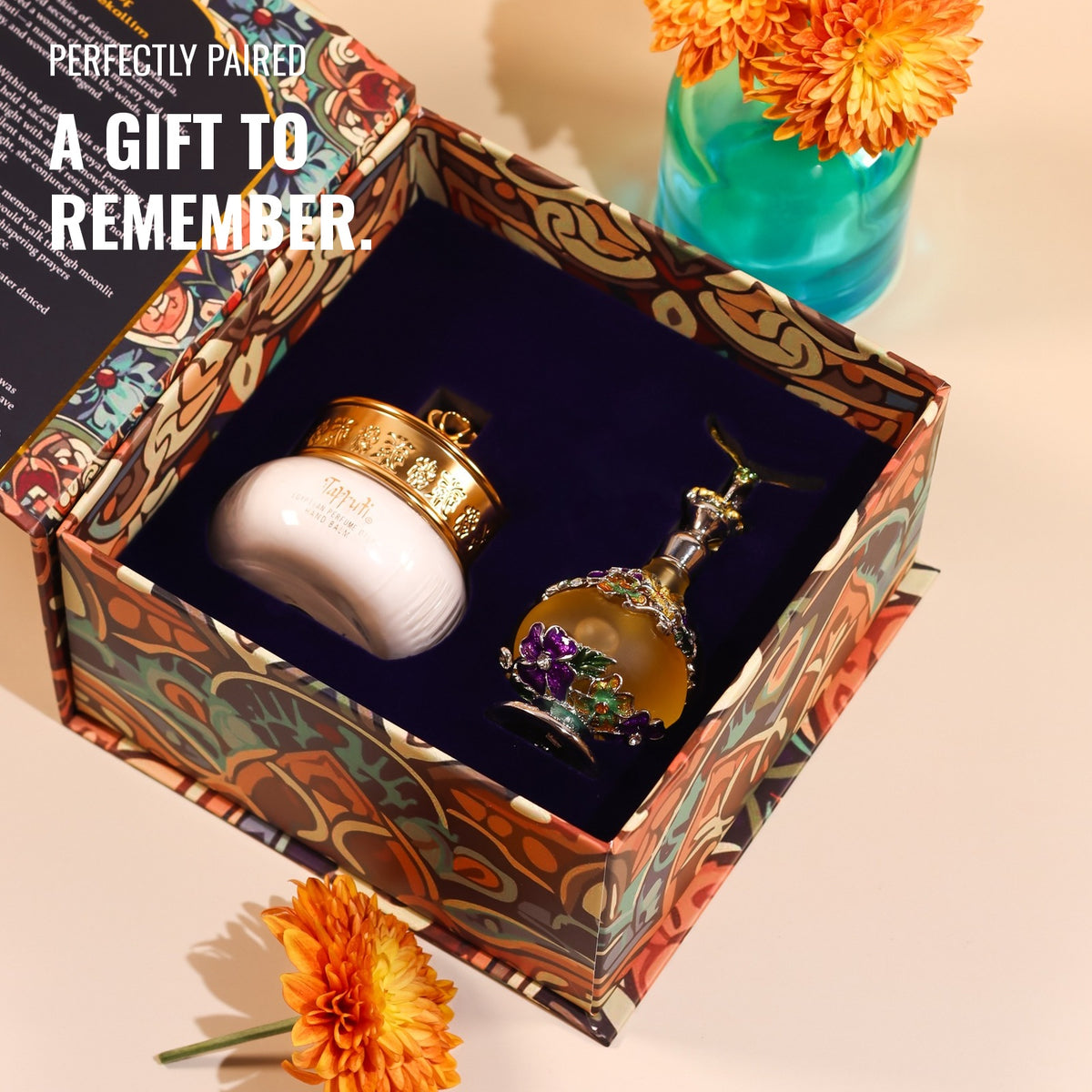 ZAHRI + NEFERTITI (Perfect Pair) Egyptian Perfume Cream & Oil