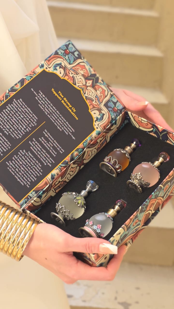 Nefertiti's Garden II Egyptian Perfume Oils Gift Box