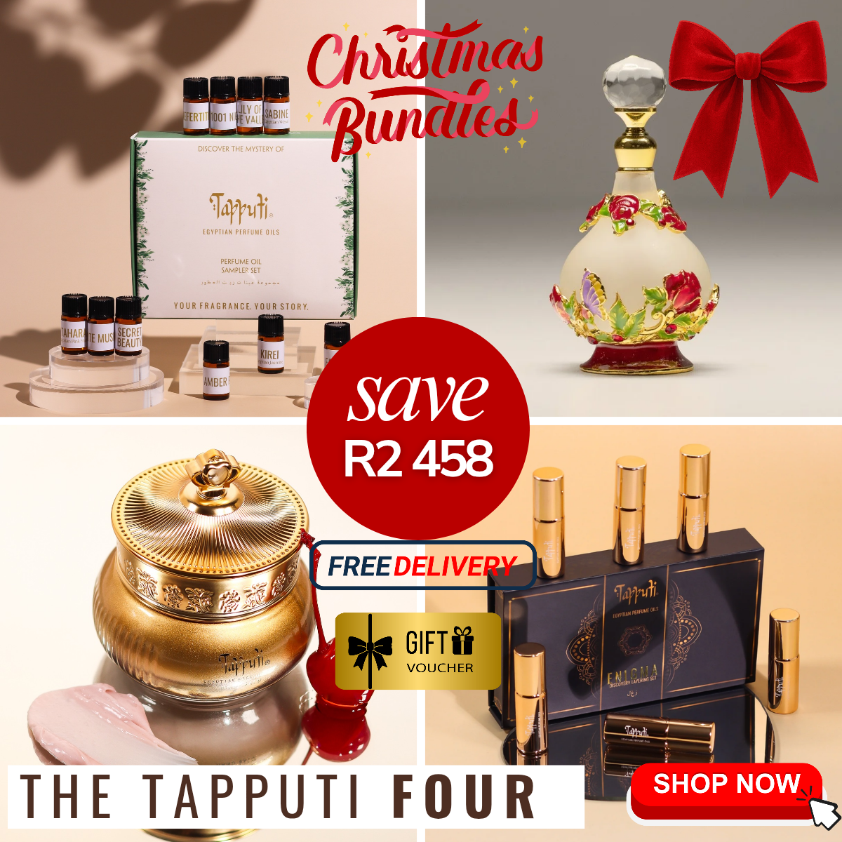 The Tapputi 4 Gift Set - The Ultimate Festive Season Bundle
