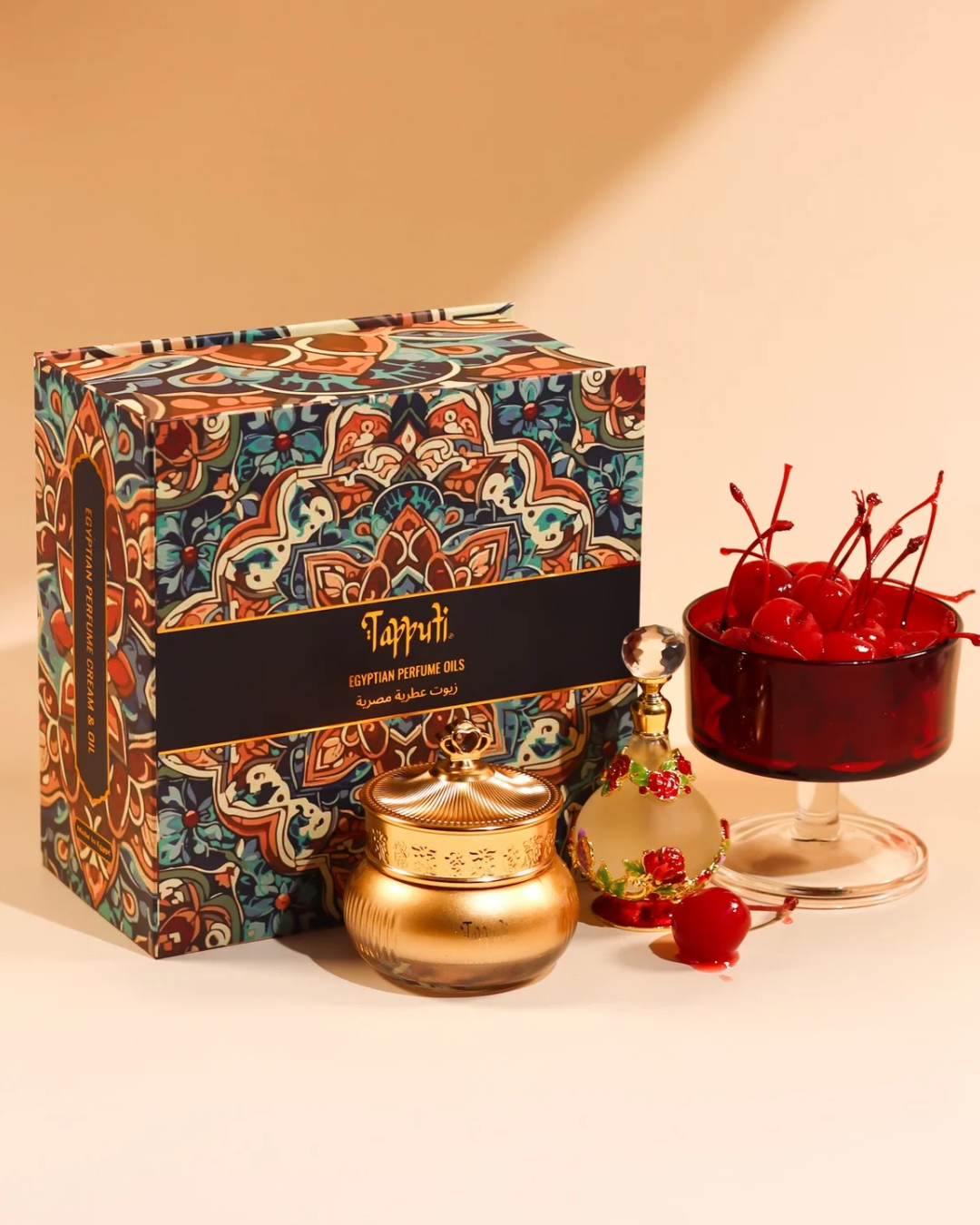 CHerē + Cherry Aura (Perfect Pair) Egyptian Perfume Cream & Oil