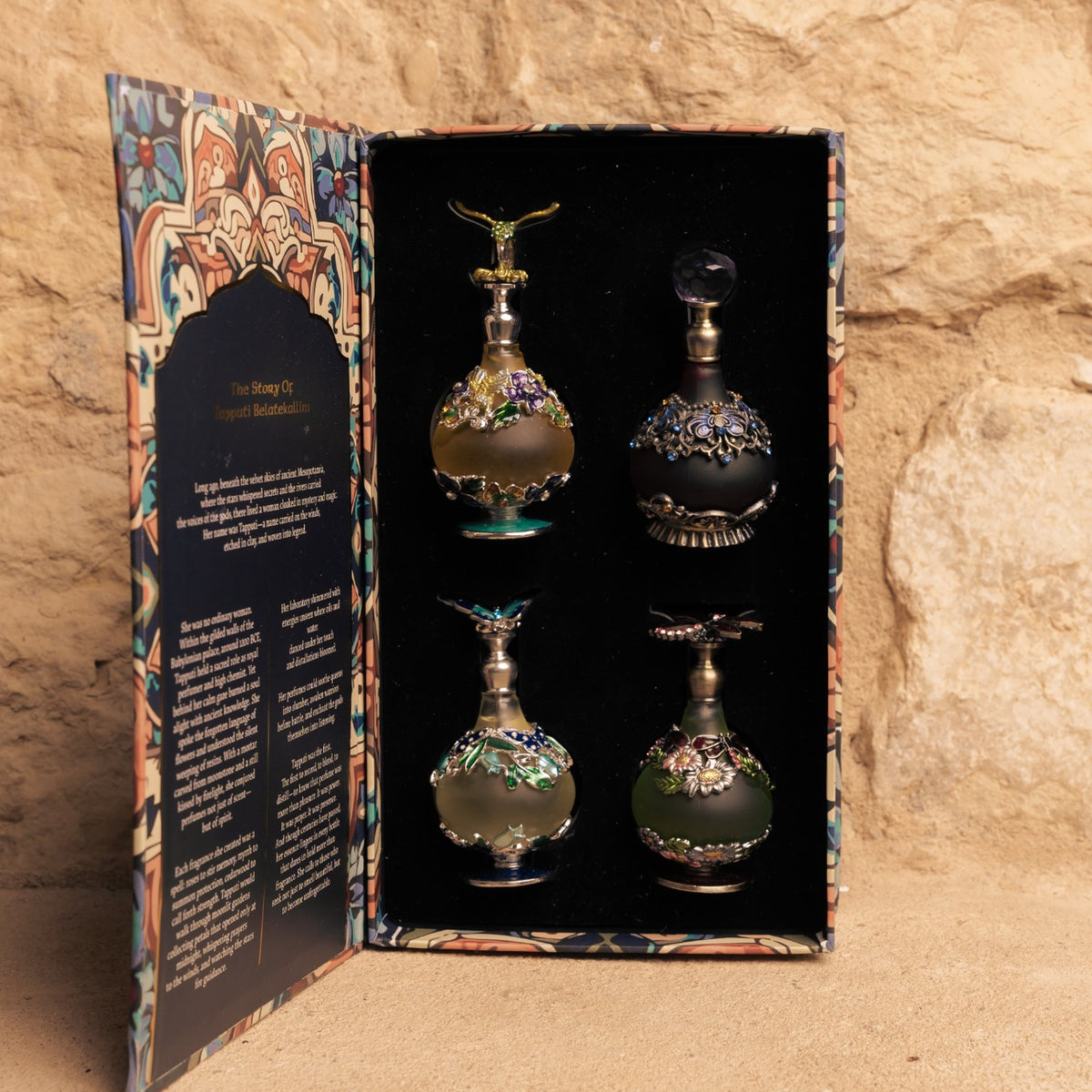 Nefertiti's Garden I Egyptian Perfume Oils Gift Box