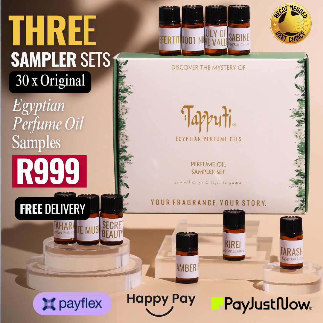 Test 30 Egyptian Perfume Oils