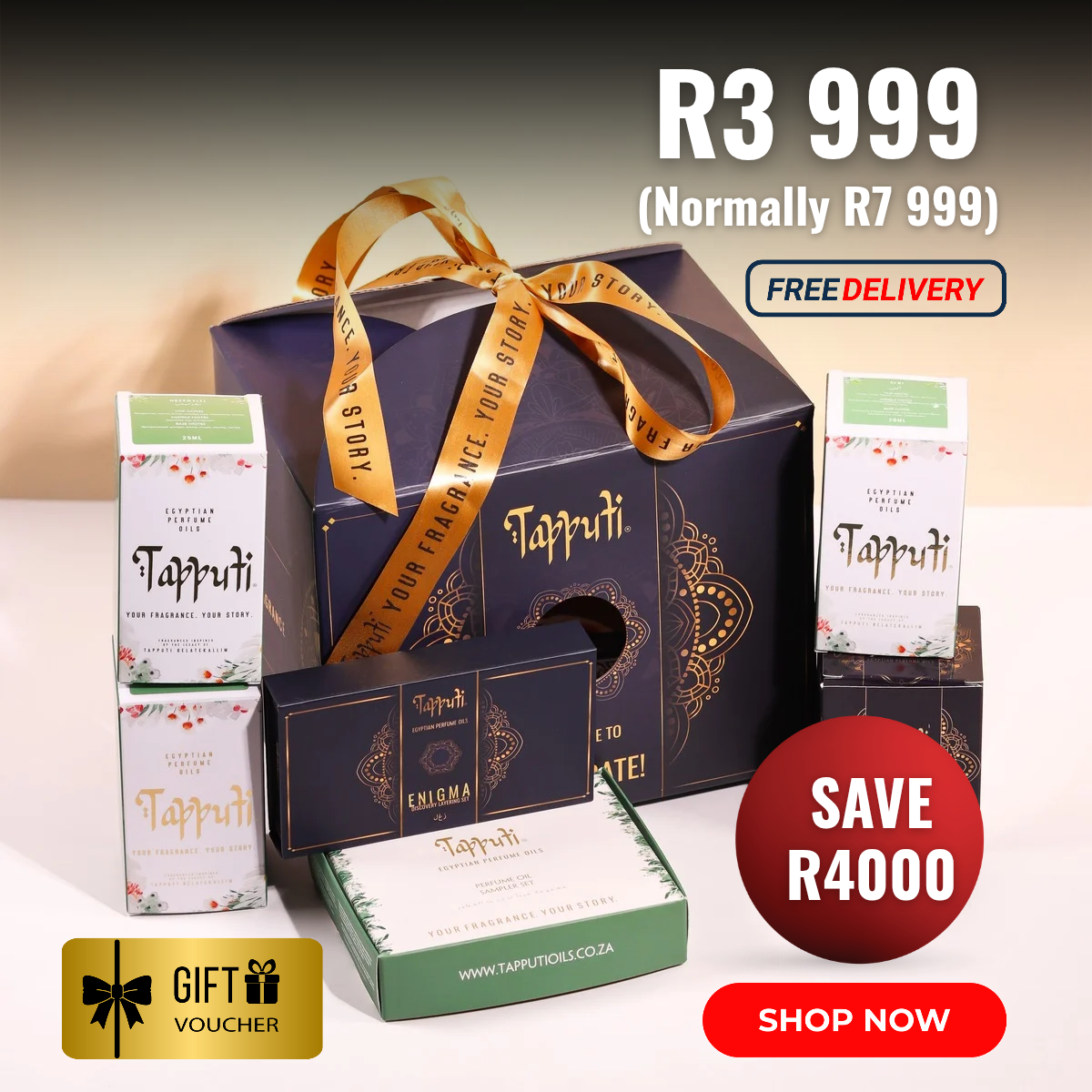 Luxury Perfume Oils Gift Box - Customize Your Own