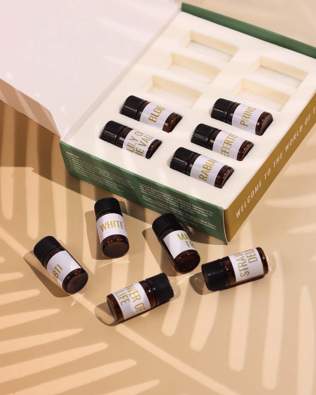 Test 10 x Egyptian Perfume Oils