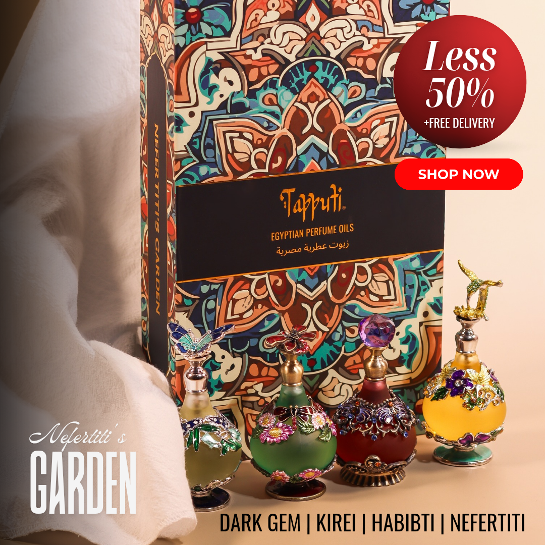 Nefertiti's Garden I Perfume Oil Gift Set