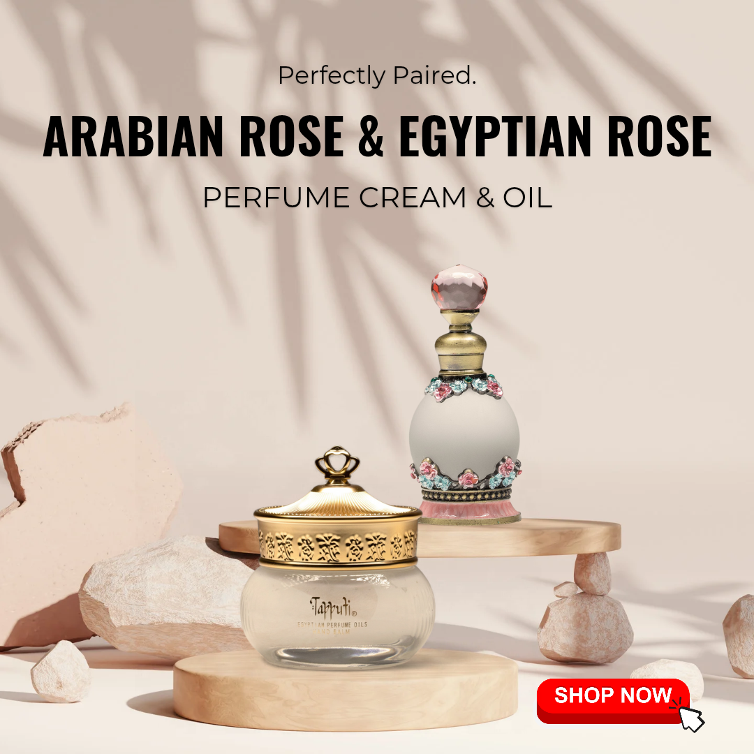 Perfectly Paired Arabian Rose & Egyptian Rose