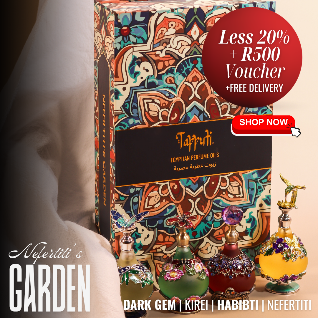 Nefertiti's Garden I Perfume Oil Gift Set