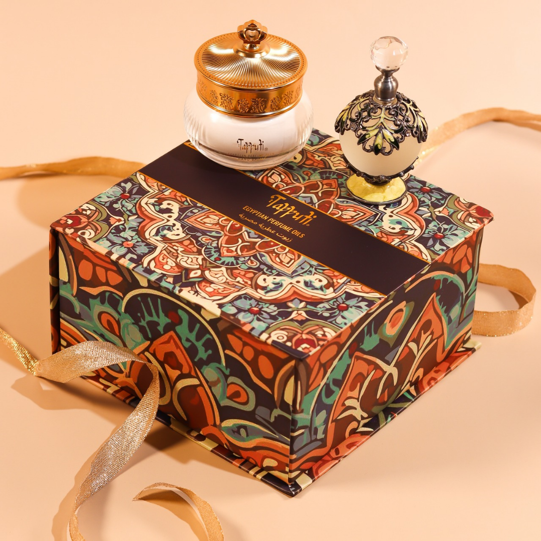 'Ūd Ubyad Perfume Cream + White Oud Perfume Oil (Perfect Pair)