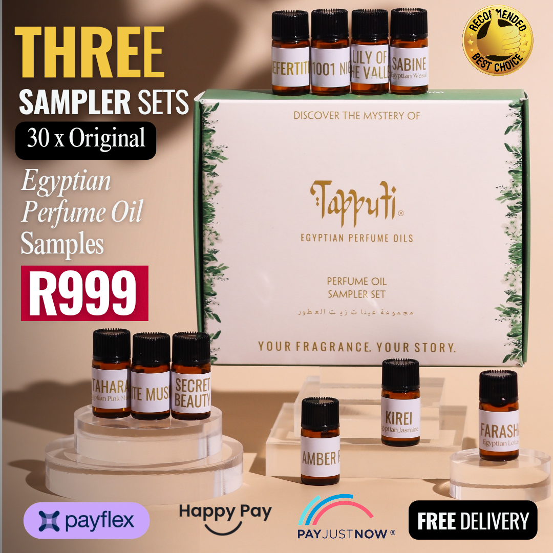 Test 30 Egyptian Perfume Oils