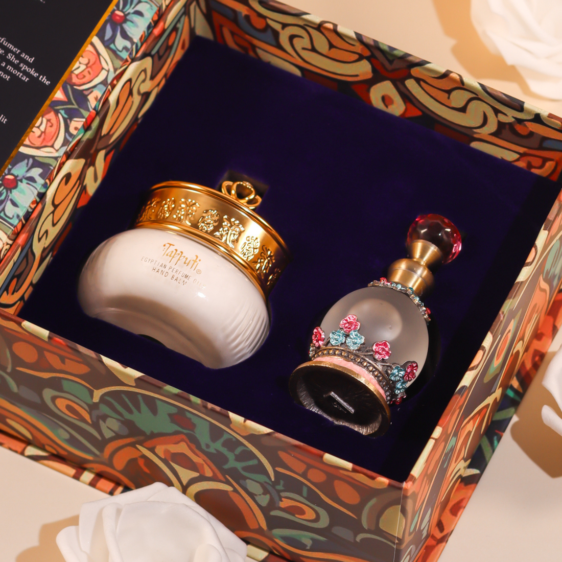Arabian Rose Perfume Cream + Egyptian Rose (Perfect Pair)